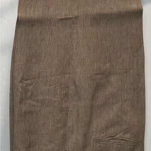 Coldwater Creek Brown Pinstripe Trousers